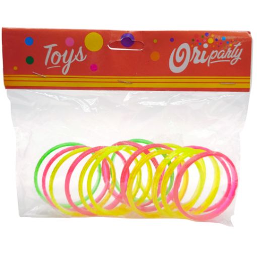 Imagen de PULSERA FINA COLORES PIÑATERIA 1/16  