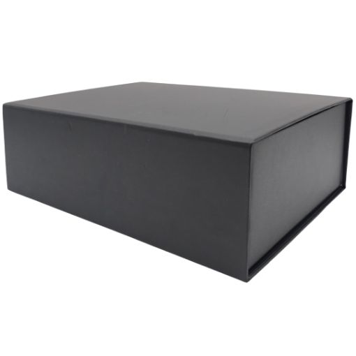 Imagen de CAJA NEGRA CON TAPA MAGNETICA 25X18.5X8.5CM