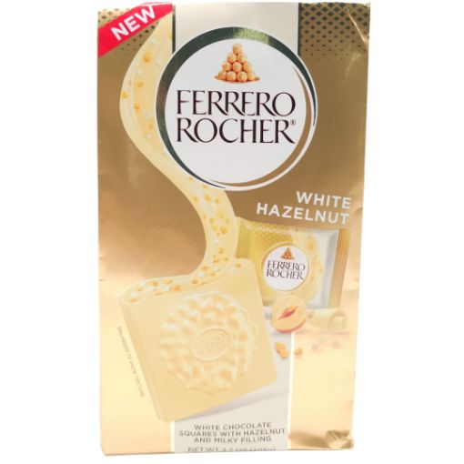 Imagen de CHOC. FERRERO ROCHER CUBES WHITE 6XT10