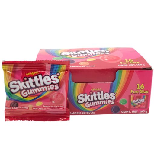 Imagen de SKITTLES GUMMIES 24/16