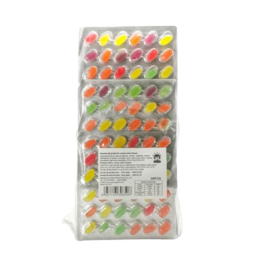 Imagen de GELATINA COLORES BLISTER 30/20 