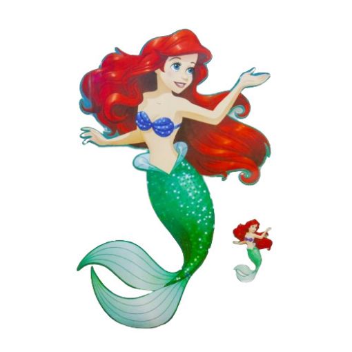Imagen de LAMINA PARA DECORAR SIRENITA ARIEL1/1 .