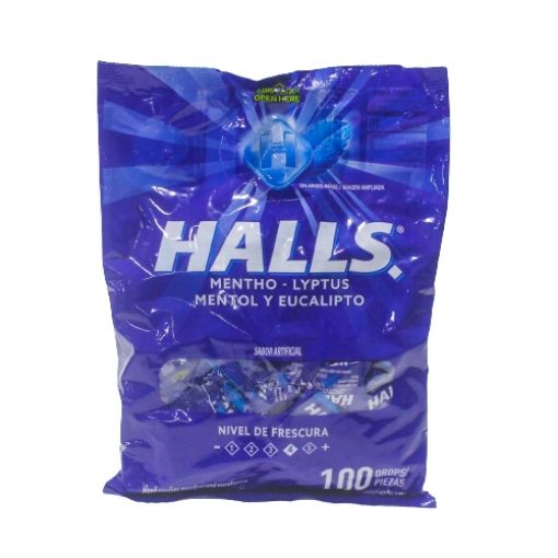 Imagen de HALLS MENTOL 30/100 **