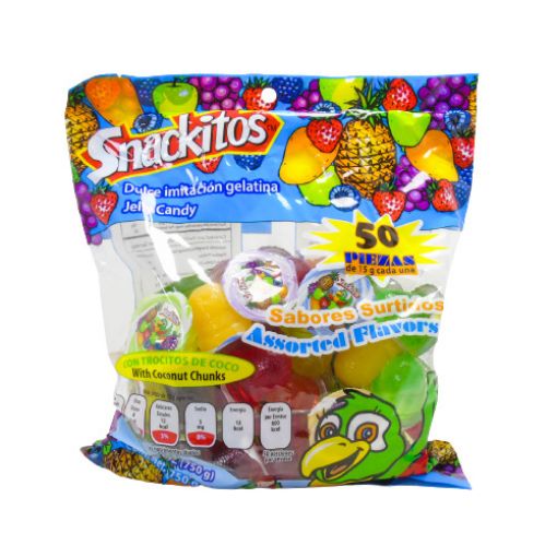 Imagen de GELATINA SNACKITO FUNDA 12/50 **