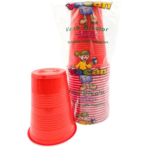 Imagen de VASO 16 ROJO 40/25**