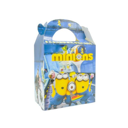Imagen de CAJITA CUMP. MINION 11.5X12.5X6.25CM 1/10.**