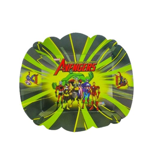 Imagen de BANDEJA BIZCOCHO AVENGERS 1/10**