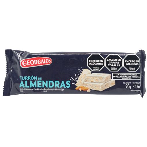 Imagen de TURRON GEORGALO ALMENDRA 90 GR 24/1.**