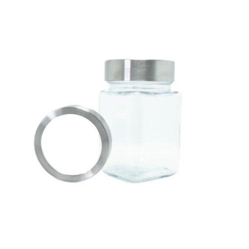 Imagen de FRASCO VIDRIO CUADRADO 240ML 1/1 **