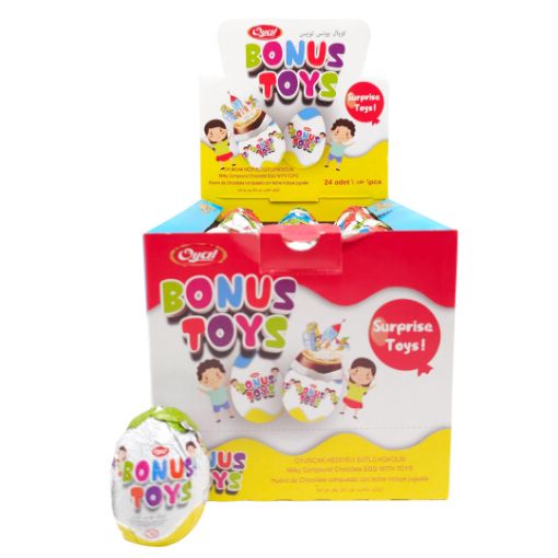 Imagen de HUEVO SORPRESA BONUS TOY 6/24**
