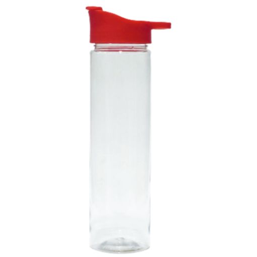 Imagen de BOTELLA PLASTICA COLOR ROJO 500ML**