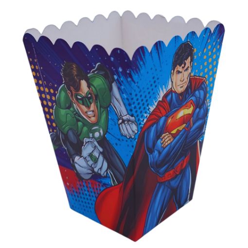 Imagen de CAJA PALOMITA LIGA DE LA JUSTICIA EU 1/6 **