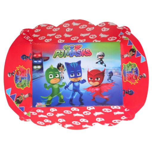 Imagen de BANDEJA BIZCOCHO HEROES EN PIJAMA 1/10 **