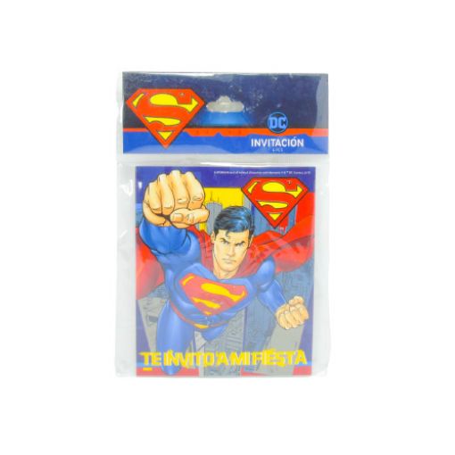 Imagen de INVITACION SUPERMAN EU 6/1 **