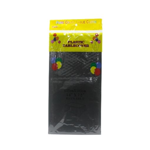 Imagen de MANTEL COLOR LISO NEGRO 1/1 **