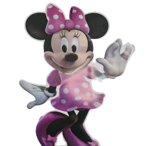 Imagen de LAMINA PARA DECORAR MINNIE ROSA 1/1 .**