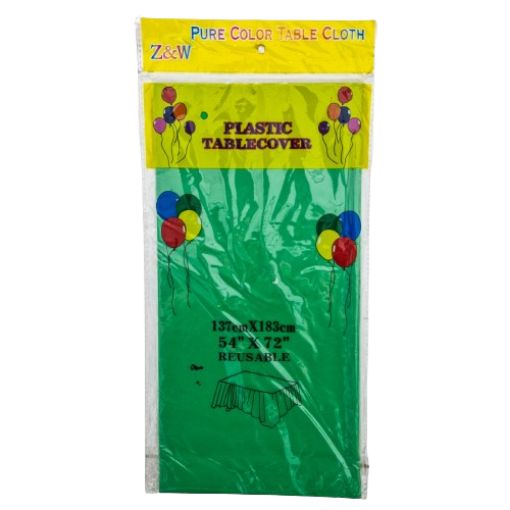 Imagen de MANTEL COLOR LISO VERDE 1/1 .**