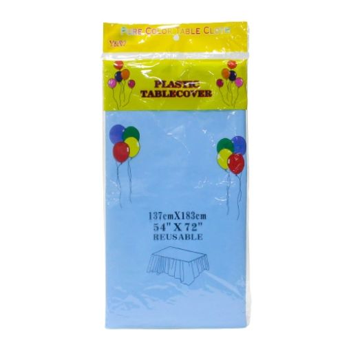 Imagen de MANTEL COLOR LISO AZUL BEBÉ 1/1 .**