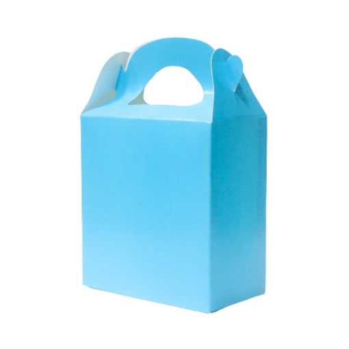 Imagen de CAJITA CUMP. COLOR AZUL CIELO 11.5X12.5X6.25CM 1/10**