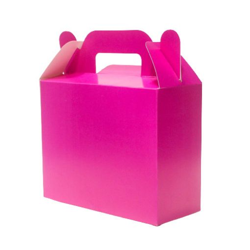 Imagen de CAJITA CARTON 14X11X6CM FUCSIA 1/10 .**
