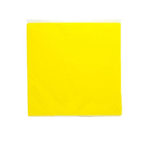 Imagen de SERVILLETA COLOR LISO AMARILLO 1/20 .**