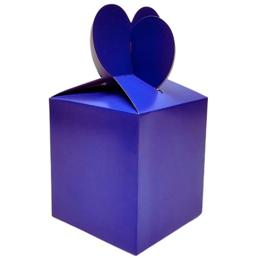 Imagen de CAJITA MARIPOSA AZUL ROYAL 8.5X9.5X8.5CM 1/10**