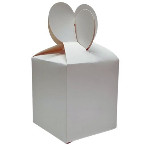 Imagen de CAJITA MARIPOSA BLANCA 8.5X9.5X8.5CM 1/10.**