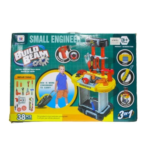 Imagen de SET HERRAMIENTA TIPO MALETA ARMABLE 1/1 **