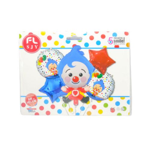 Imagen de SET DE GLOBOS PLIM PLIM 1/5 **