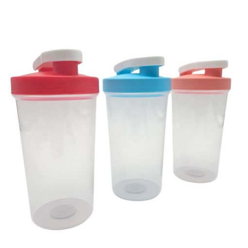 Imagen de VASO SHAKER COLORES 8X15.5CM **