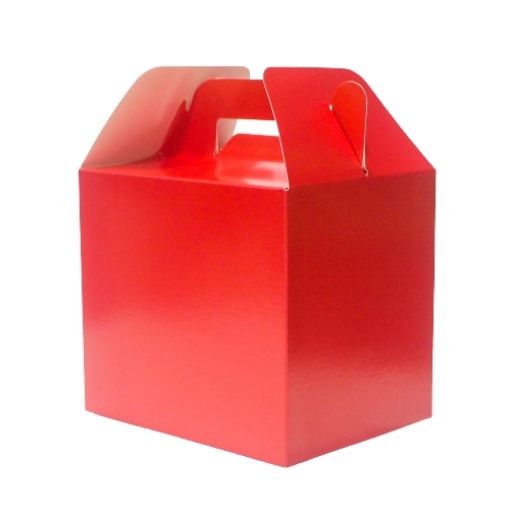 Imagen de CAJITA CUMP. ROJO 14X12.5X11CM 6/1 .**