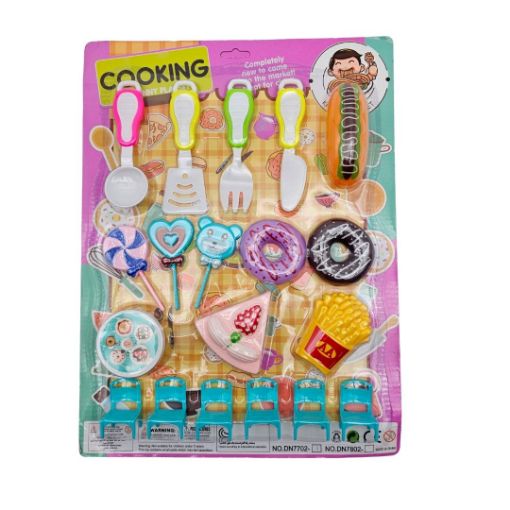 Imagen de COCINA 19 PIEZAS CON SILLA R835**