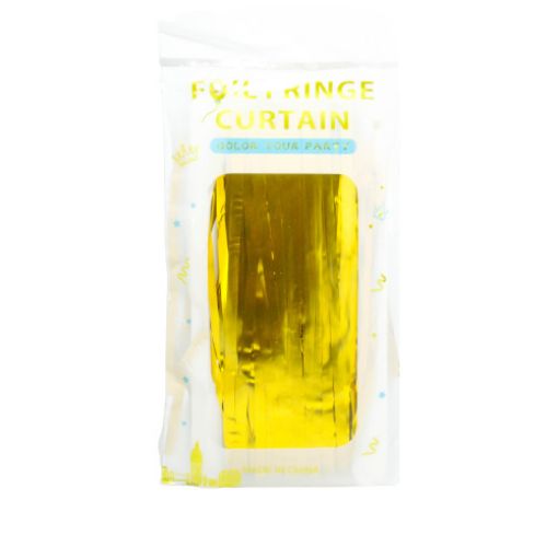 Imagen de CORTINA CUMPLEAÑOS DORADA 1/1 .**