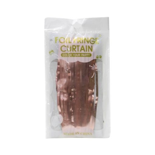 Imagen de CORTINA CUMPLEAÑOS ROSEGOLD 1/1 .**