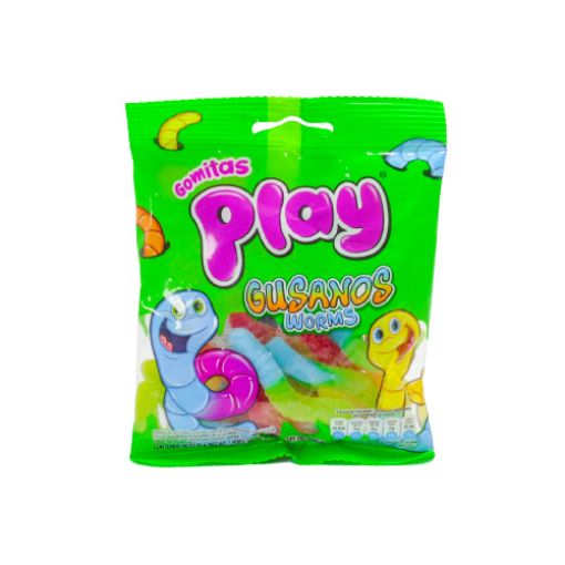 Imagen de GOMITA PLAY GUSANO 24/56 G **