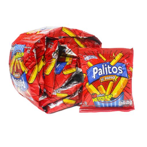 Imagen de PICAD. PALITO PAPA KETCHUP 16GR 14/12 .**