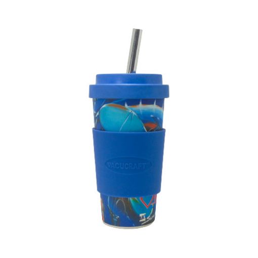 Imagen de VASO CHUPI BAMBOO 20 OZ AZUL **