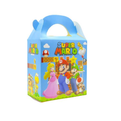 Imagen de CAJITA CUMP. MARIO 11.5X12.5X6.25CM 1/10 **