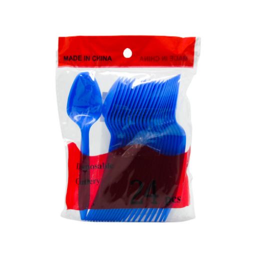 Imagen de CUCHARA COLOR AZUL ROYAL 12/24 .**