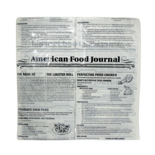 Imagen de LAMINA ENCERADA RECETA 12X12" 200/25**