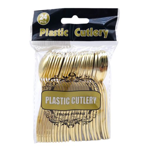 Imagen de CUCHARA PEQUEÑA DORADA 1/24**