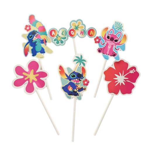 Imagen de TOPPER DECORATIVO STITCH 1/6 **