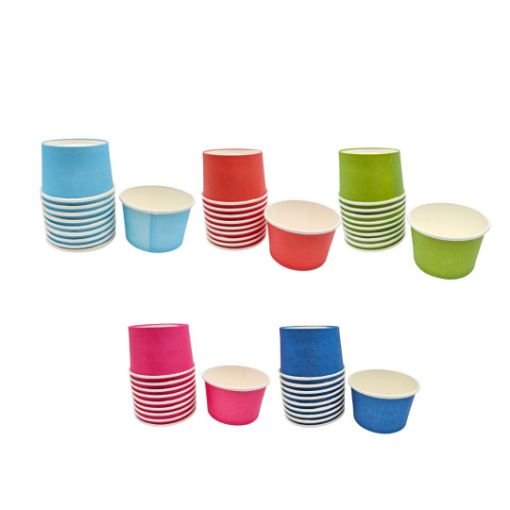 Imagen de VASO HELADO COLORES 1/10**