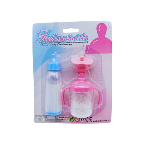 Imagen de BIBERONES CON LECHE Y BOBO R389**