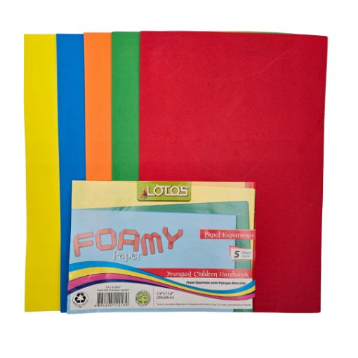 Imagen de PAPEL FOAMI SURTIDO 1/5**