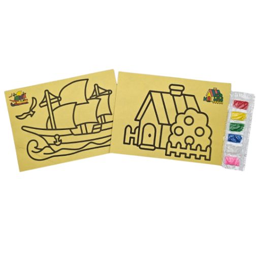 Imagen de ACUARELA AMARILLA POLVITO 60/20**