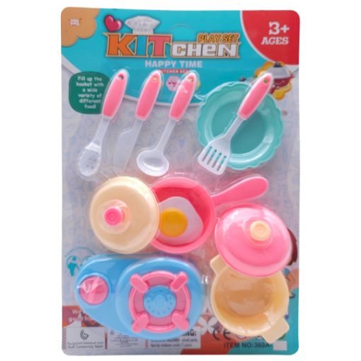 Imagen de COCINA 11 PIEZAS KITCHEN PLAY SET R2726**