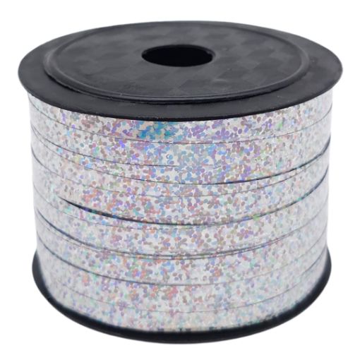 Imagen de CINTA CURLING PLATA 100 YARDAS**