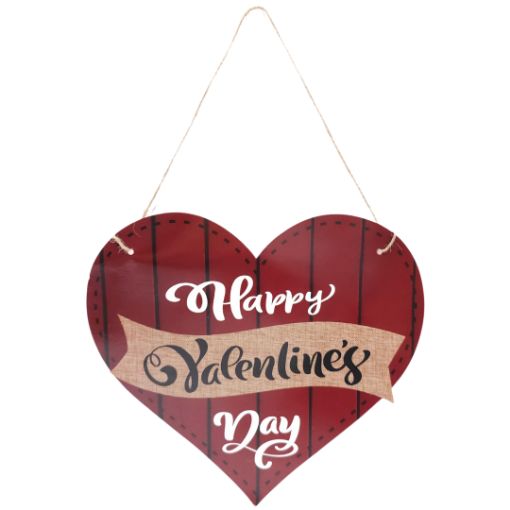 Imagen de LETRERO CORAZON 22.5X25CM**