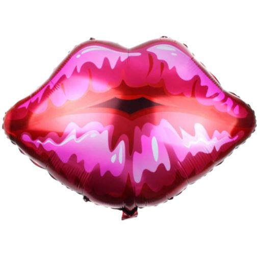 Imagen de GLOBO METALICO LABIOS 25" **